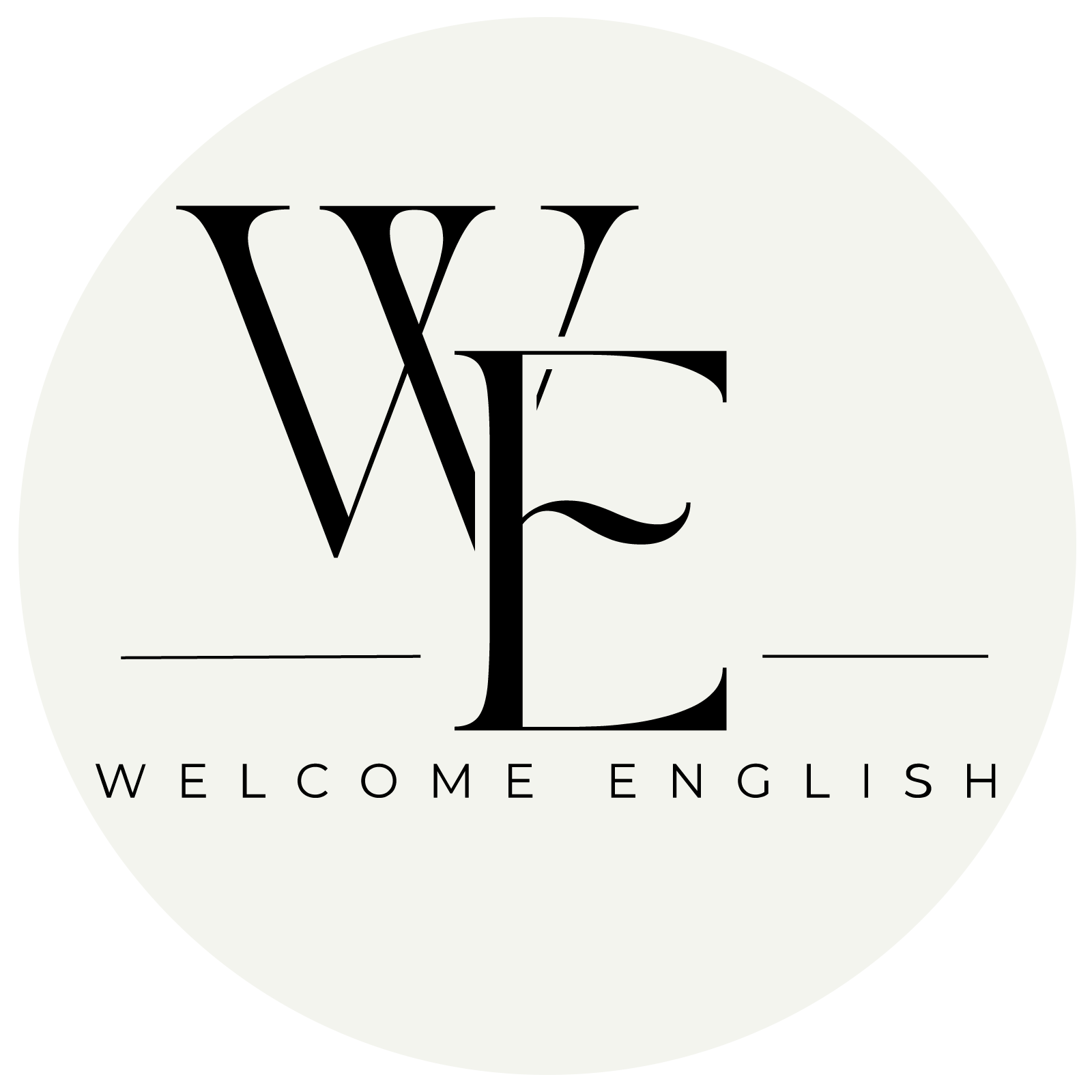 Welcome English Logo